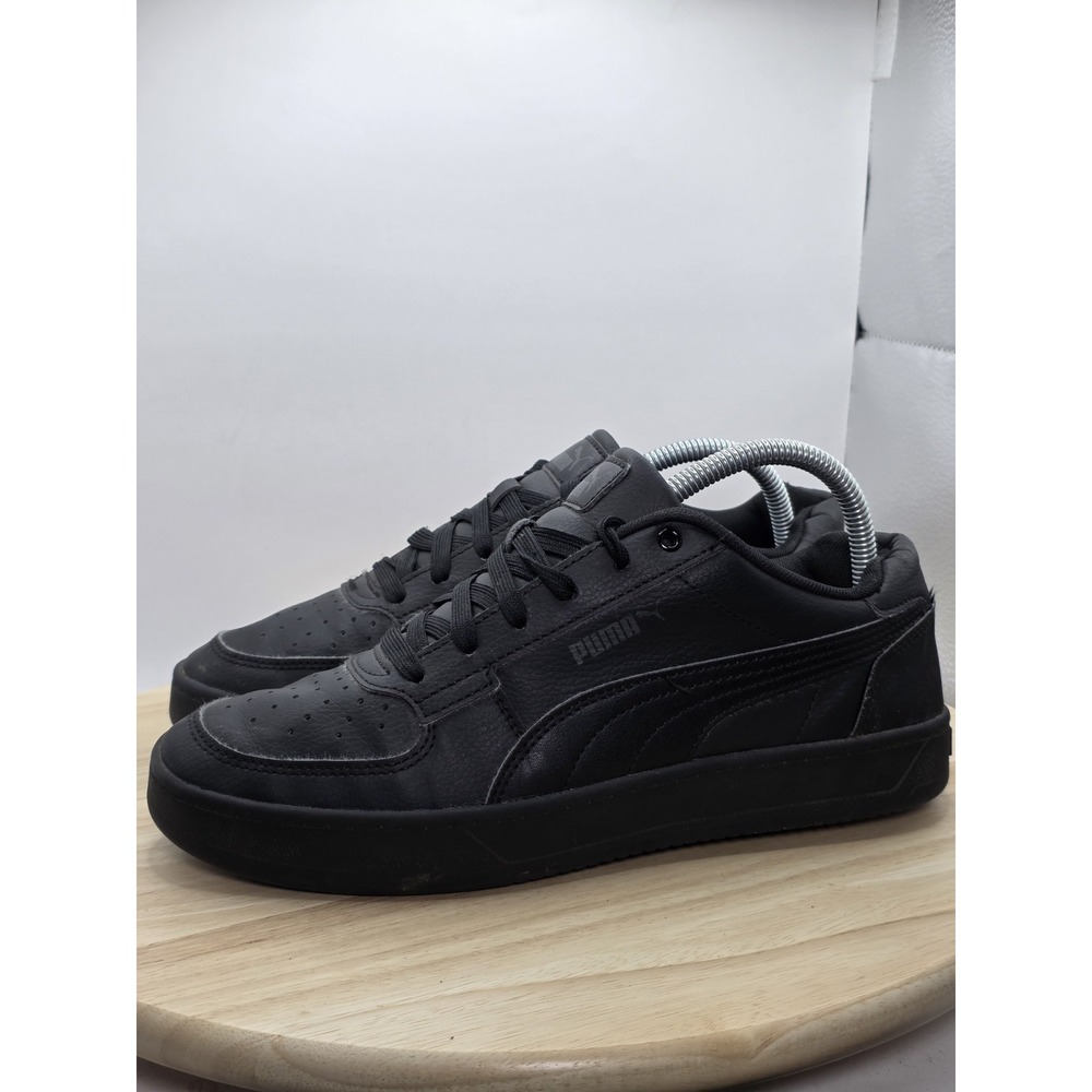 Men's Size 8.5 - Puma Caven 2.0 Black Lifestyle Casual Lace Up Sneakers Shoes